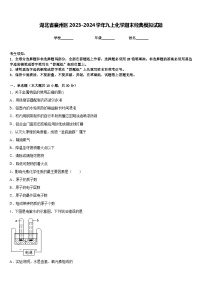 湖北省襄州区2023-2024学年九上化学期末经典模拟试题含答案