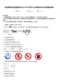 山东省青岛李沧区四校联考2023-2024学年九上化学期末学业水平测试模拟试题含答案