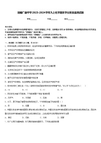 湖南广益中学2023-2024学年九上化学期末学业质量监测试题含答案