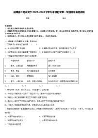 福建省三明永安市2023-2024学年九年级化学第一学期期末监测试题含答案