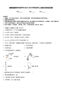 福建省福州市华伦中学2023-2024学年化学九上期末达标测试试题含答案