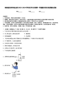 陕西省宝鸡市岐山县2023-2024学年化学九年级第一学期期末综合测试模拟试题含答案