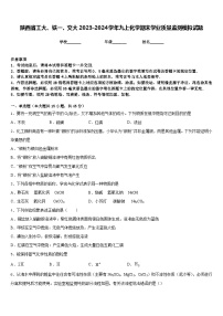 陕西省工大、铁一、交大2023-2024学年九上化学期末学业质量监测模拟试题含答案