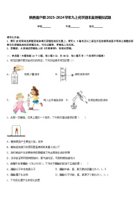 陕西省户县2023-2024学年九上化学期末监测模拟试题含答案