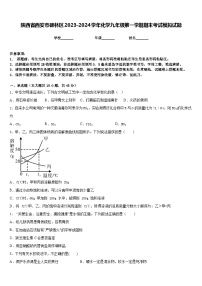 陕西省西安市碑林区2023-2024学年化学九年级第一学期期末考试模拟试题含答案