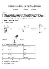 陕西省西安市工大附中2023-2024学年化学九上期末调研试题含答案