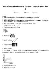 黑龙江省哈尔滨市阿城区朝鲜族中学2023-2024学年九年级化学第一学期期末联考试题含答案