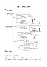 备战中考化学考点总复习 专题08 碳和碳的氧化物【考点精讲】（全国通用）（原卷版+解析版）