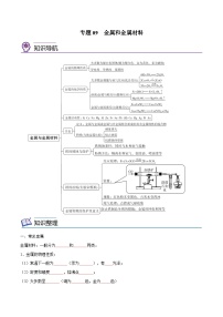 备战中考化学考点总复习 专题09 金属和金属材料【考点精讲】（全国通用）（原卷版+解析版）