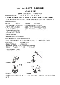 重庆市潼南区2023-2024学年九年级上学期期末化学试题