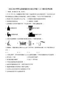 2022-2023学年山西省临汾市古县九年级（上）期末化学试卷（含详细答案解析）