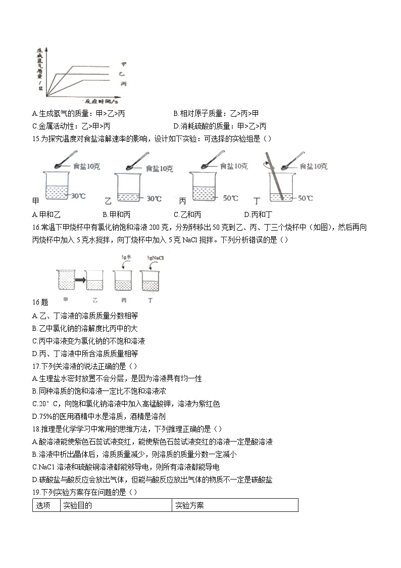 河北省唐山市乐亭县2023-2024学年九年级上学期期末化学试题第3页