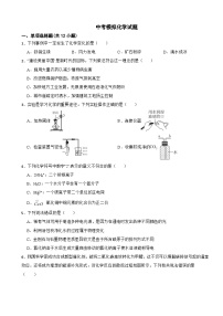 广东省深圳市2024年中考模拟化学试题附答案