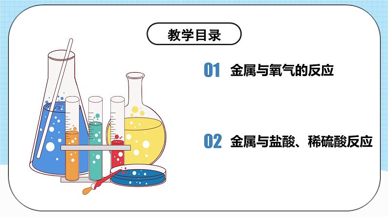 人教版化学九年级下册 8.2《《金属的化学性质》》第一课时 课件+教案+导学案+分层练习（含答案解析）05