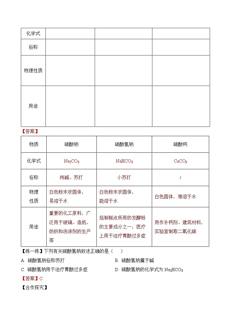 人教版化学九年级下册11.1《生活中常见的盐》第二课时 课件+教案+导学案+分层练习（含答案解析）02