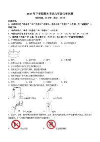 湖南省株洲市渌口区2023-2024学年九年级上学期期末化学试题