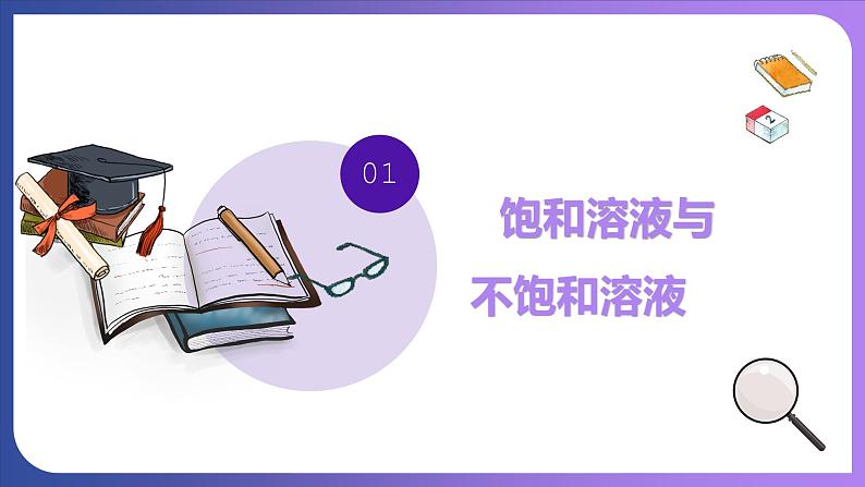 9.2 溶解度 第1课时  饱和溶液与不饱和溶液 课件---2023-2024学年九年级化学人教版下册05