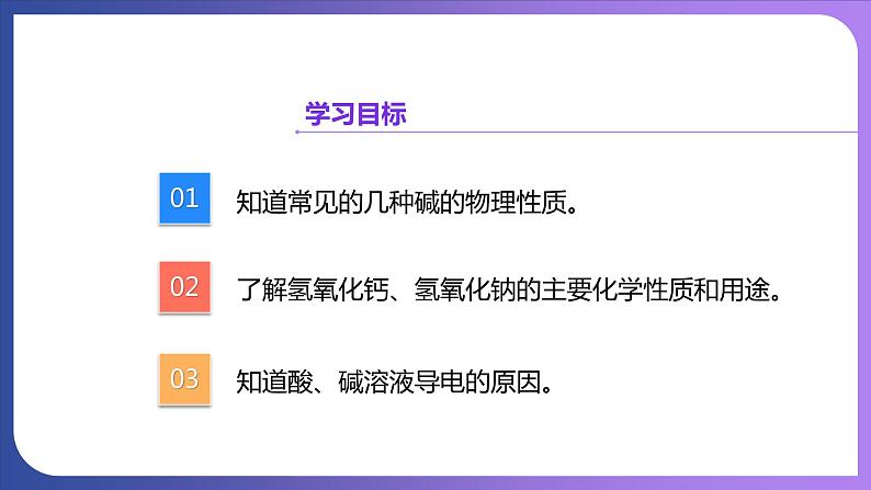 10.1 常见的酸和碱 第3课时  常见的碱  碱的化学性质 课件---2023-2024学年九年级化学人教版下册02