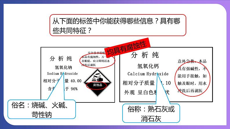 10.1 常见的酸和碱 第3课时  常见的碱  碱的化学性质 课件---2023-2024学年九年级化学人教版下册06