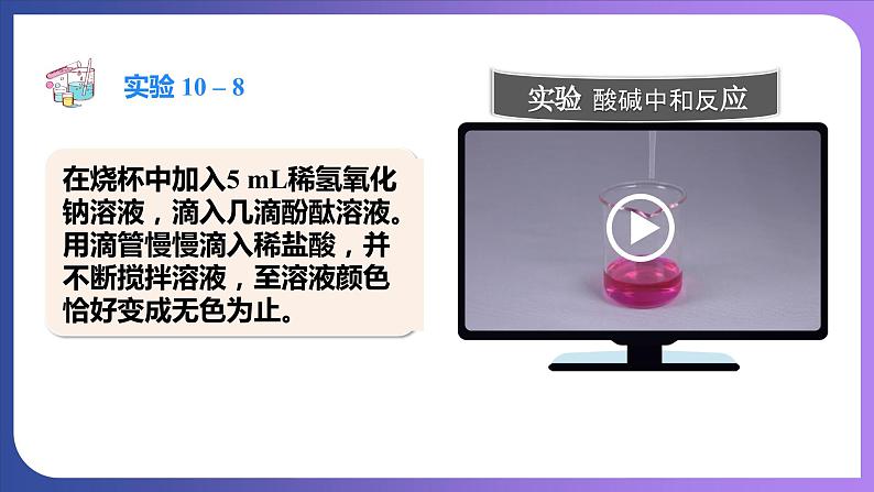 10.2 酸和碱的中和反应 第1课时  中和反应 课件---2023-2024学年九年级化学人教版下册07