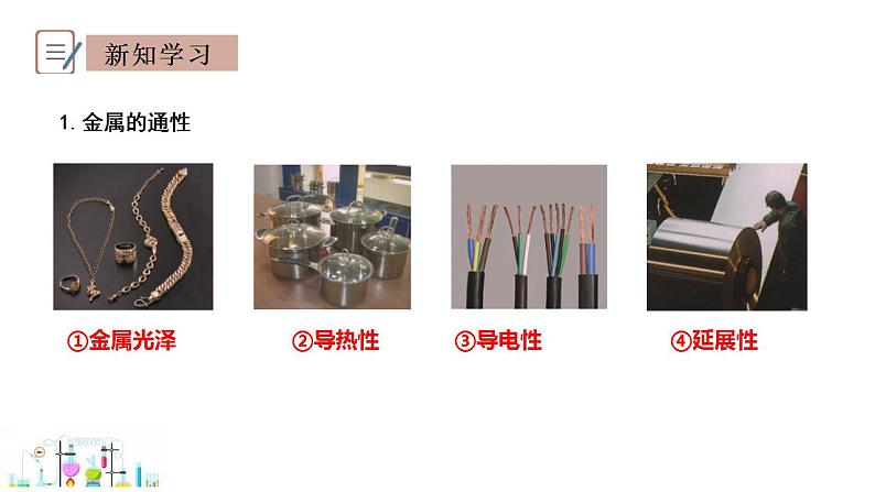 6.1 金属材料的物理特性 课件 科粤版化学九年级下册第5页