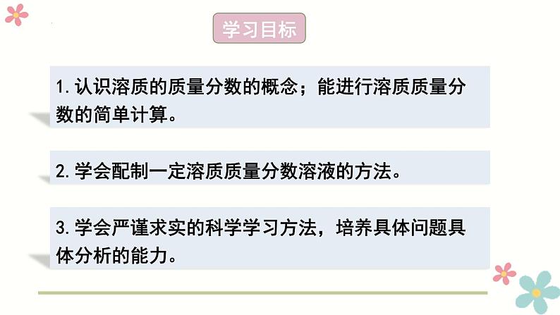 9.3溶液的浓度课件---2023-2024学年九年级化学人教版下册++第3页