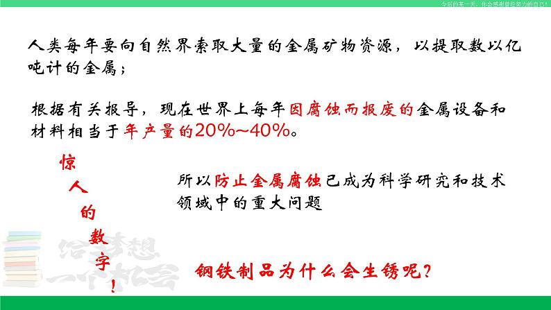 人教版九年级化学下册同步优质课件 第八单元 课题3 第二课时 金属资源的利用和保护（2）第2页