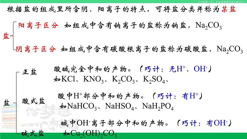 人教版九年级化学下册同步优质课件 第十一单元  课题1  生活中常见的盐（1）03