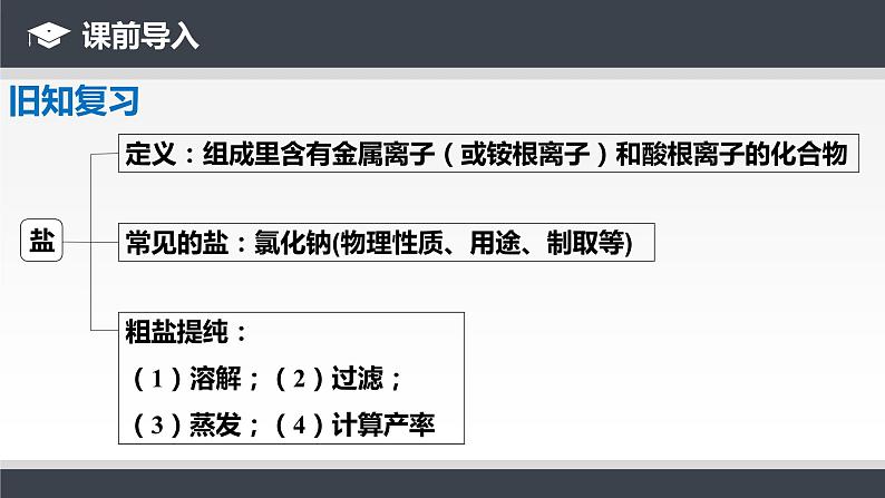 人教版九年级化学下册同步课件  11.1 生活中常见的盐（第2课时）（课件）第2页