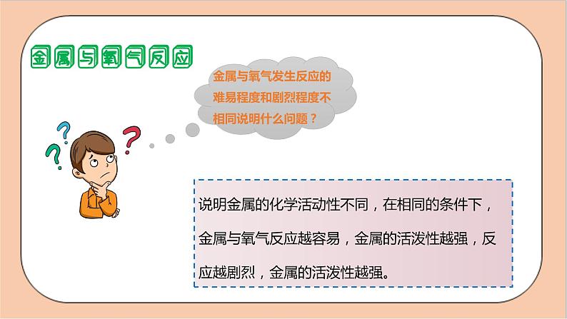 人教版化学九年级下册 8.2《金属的化学性质》课件08