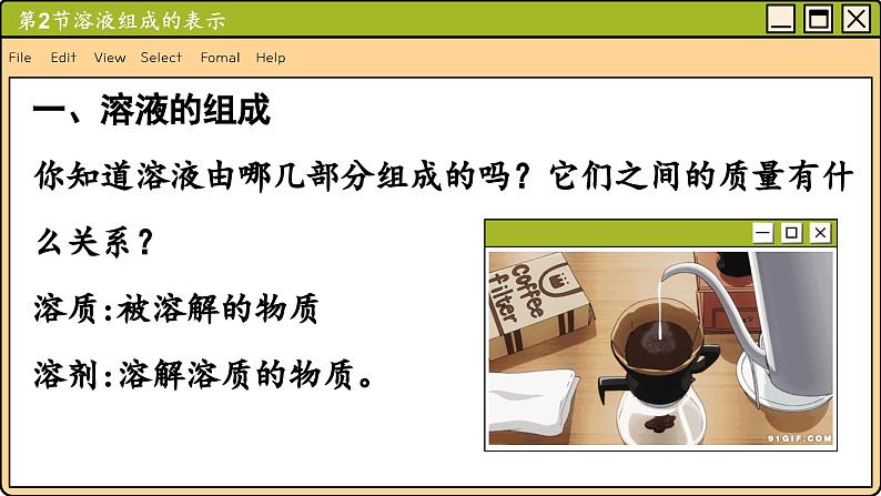 沪教化学九年级下册 6.2溶液组成的表示 PPT课件第6页