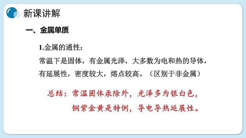 科粤化学九年级下册 6.1金属的物理性质 PPT课件第6页