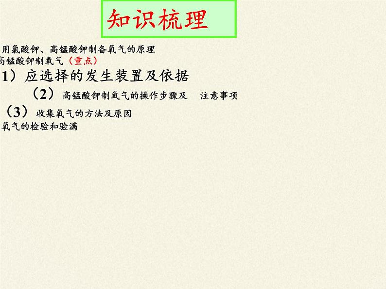 鲁教版五四制化学八年级全一册 第四单元 到实验室去：氧气的实验室制取与性质 课件第4页