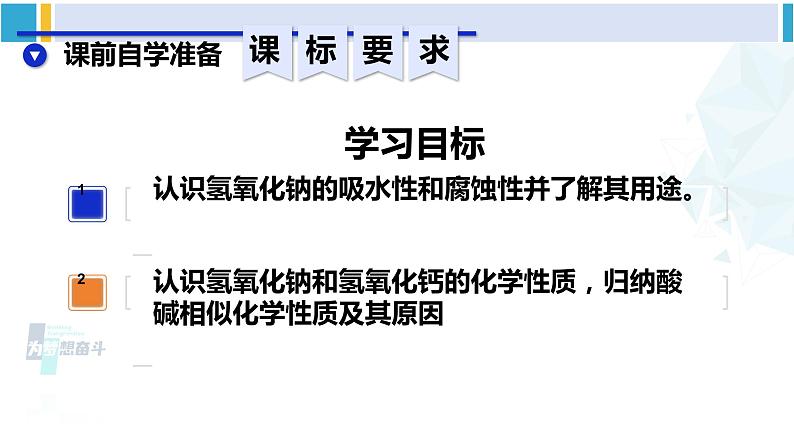 人教版九年级化学下册 第十单元 酸和碱 第三课时 常见的碱（课件）02