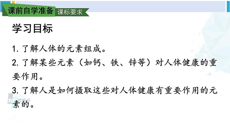 人教版九年级化学下册 第十二单元 化学与生活 课题2 化学元素与人体健康（课件）02