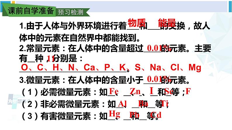 人教版九年级化学下册 第十二单元 化学与生活 课题2 化学元素与人体健康（课件）03