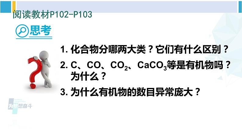 人教版九年级化学下册 第十二单元 化学与生活 第一课时 有机化合物和有机高分子材料（课件）第7页