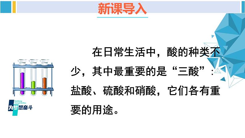 科粤版九年级化学下册 第八章 常见的酸、碱、盐第一课时 常见的酸（课件）02