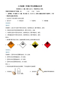 广东省惠州市华侨中学2023-2024学年九年级下学期开学考试化学试题