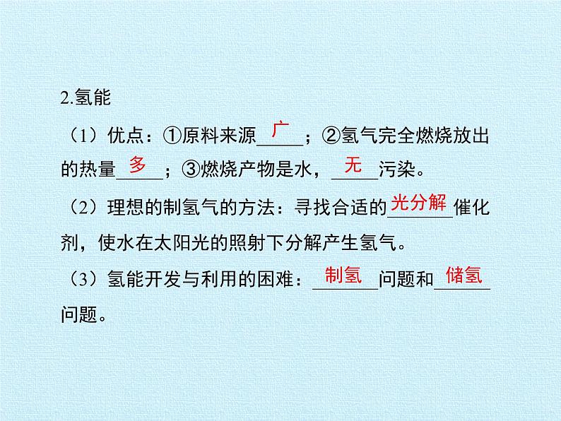 鲁教版化学九年级下册 第十一单元  化学与社会发展 复习 课件第4页