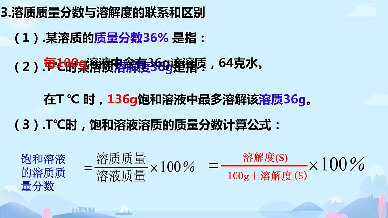 9.3溶液的浓度课件-2023-2024学年九年级化学人教版下册 (2)07