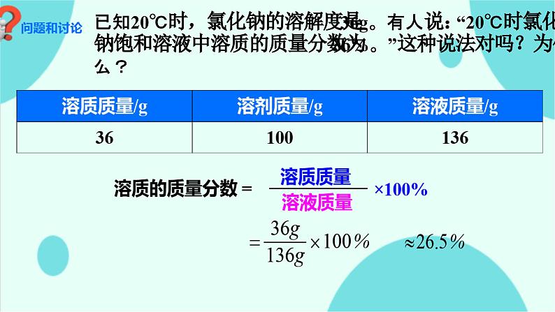 9.3溶液的浓度课件-2023-2024学年九年级化学人教版下册 (1)08