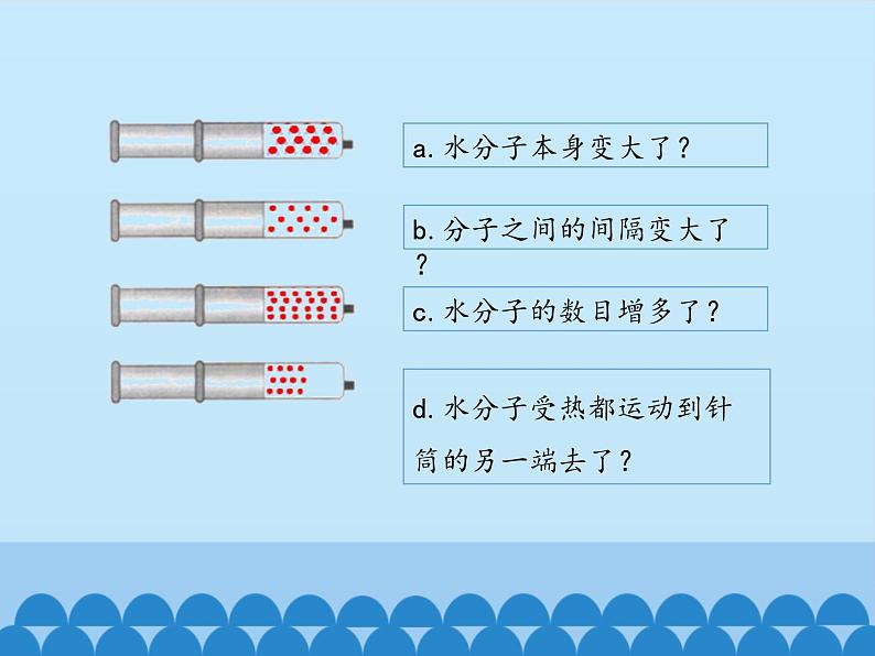 鲁教版五四制化学八年级全一册 第二单元 第一节 运动的水分子_ 课件第7页