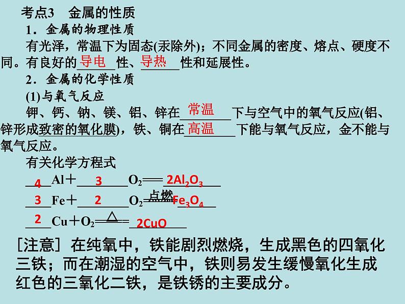 人教版化学九年级下册 第八单元单元复习与测试课件07