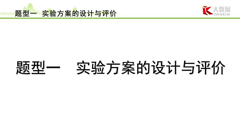 2024年中考化学精讲课件---题型 1.实验方案的设计与评价第1页