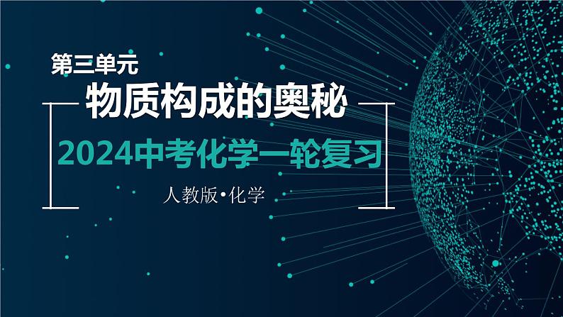 第三单元 物质构成的奥秘【考点串讲】-2024年中考化学一轮复习精品课件（人教版）第1页