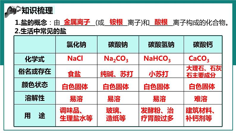 第十一单元  盐和化肥【考点串讲】-2024年中考化学一轮复习精品课件（人教版）第7页