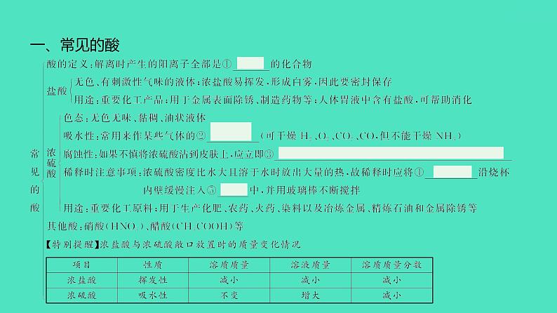 2024河北中考化学复习 板块一 主题6　酸和碱(2~11分) 课件08