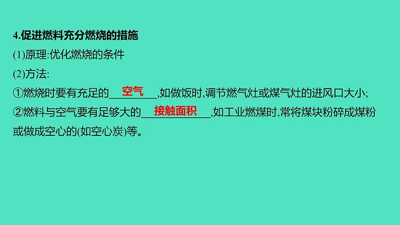 2024山东中考复习 人教版化学 基础知识复习 第三部分　第3讲　化学与能源 课件第3页