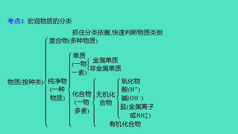 2024山东中考复习 人教版化学 考点研究 第二部分　第3讲　物质的分类 课件第3页